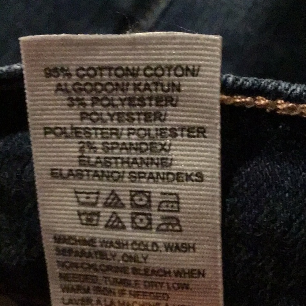 sac954🍀High Rise Brooke Skinny w/28” Inseam Lucky Jeans Size 14 - Picture 9 of 9